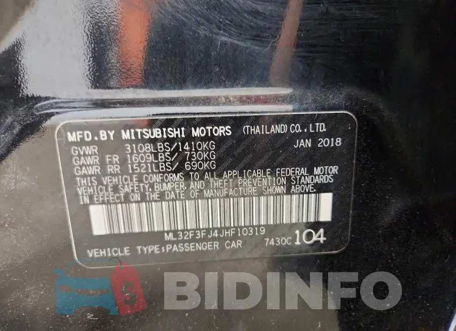 ML32F3FJ4JHF10319 Photo# 13