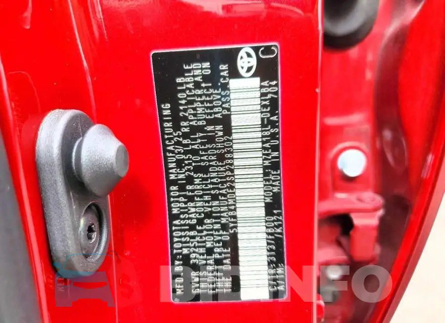 5YFB4MDE2SP288302 Photo# 12
