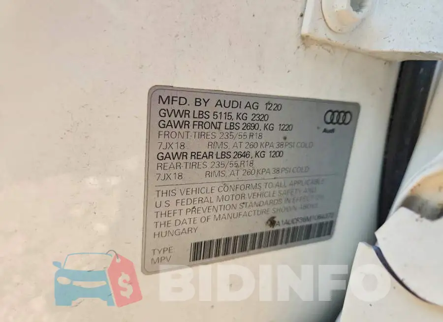 WA1AUCF36M1064372 Photo# 12