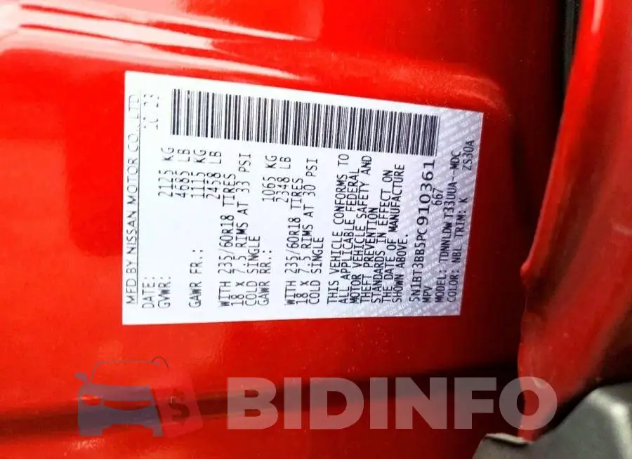 5N1BT3BB5PC910361 Photo# 14