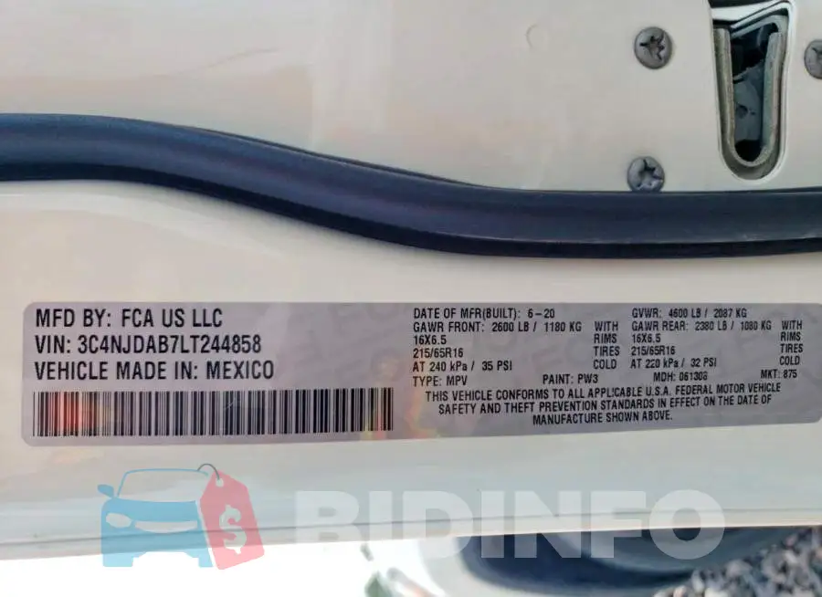 3C4NJDAB7LT244858 Photo# 12