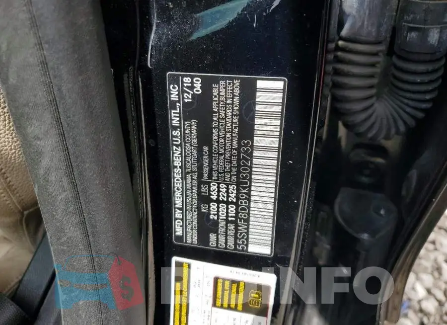 55SWF8DB9KU302733 Photo# 12
