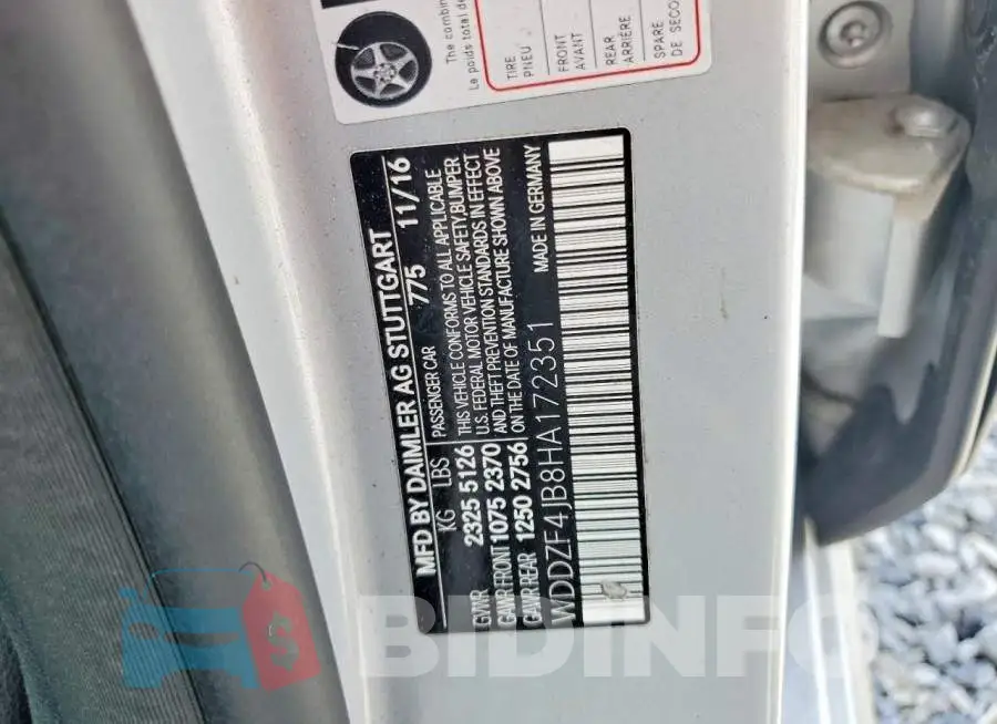 WDDZF4JB8HA172351 Photo# 12