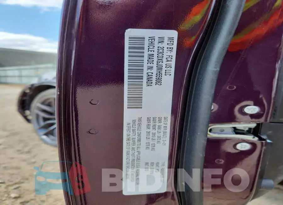 2C3CDXGJ0MH559062 Photo# 13