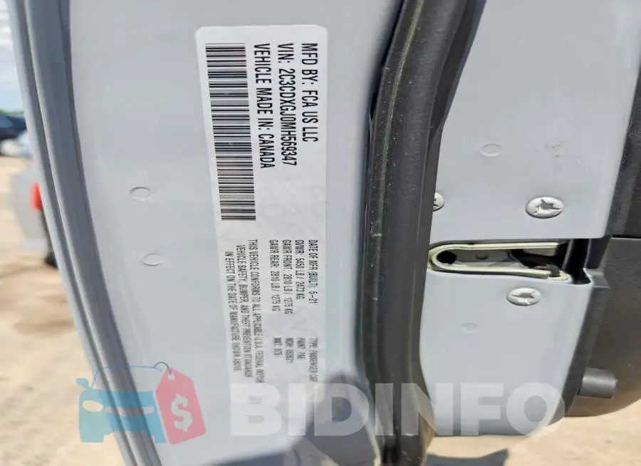 2C3CDXGJ0MH569347 Photo# 13