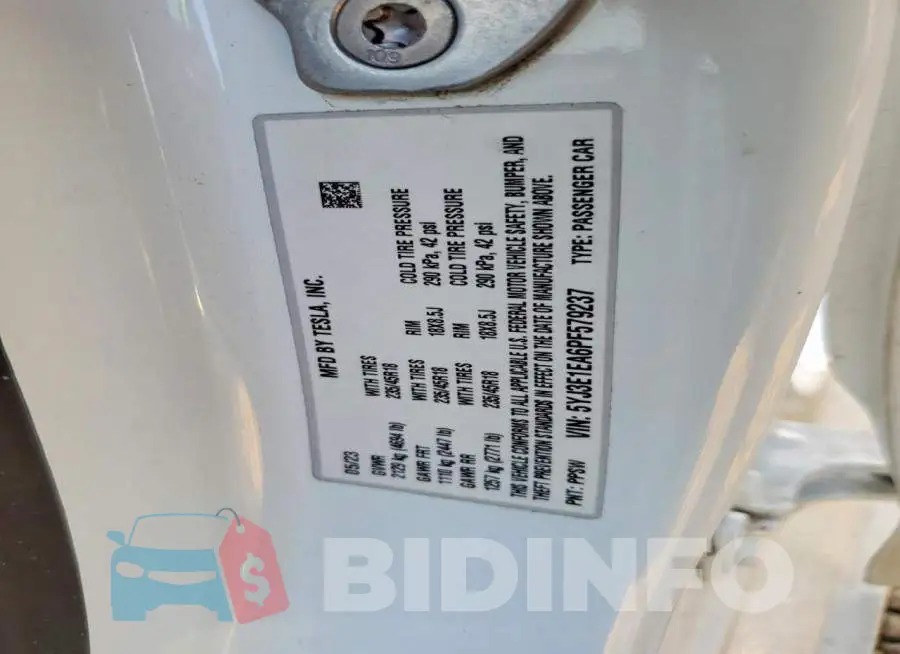 5YJ3E1EA6PF579237 Photo# 12