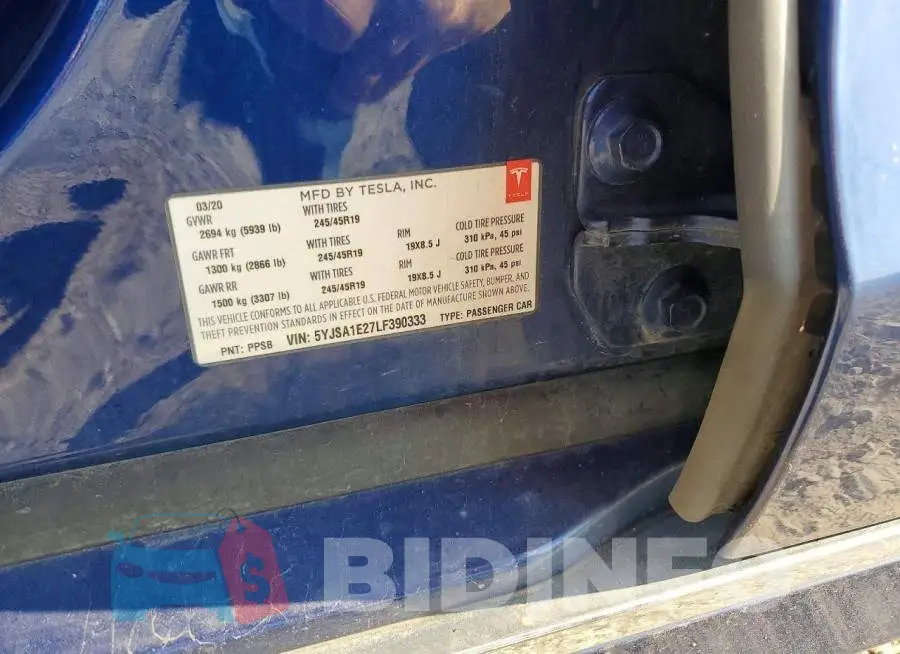 5YJSA1E27LF390333 Photo# 13