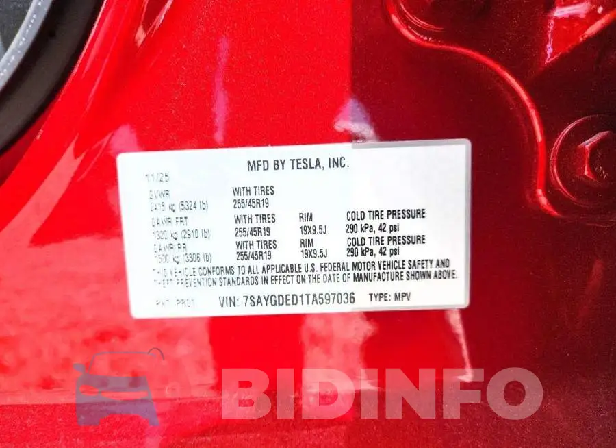 7SAYGDED1TA597036 Photo# 13