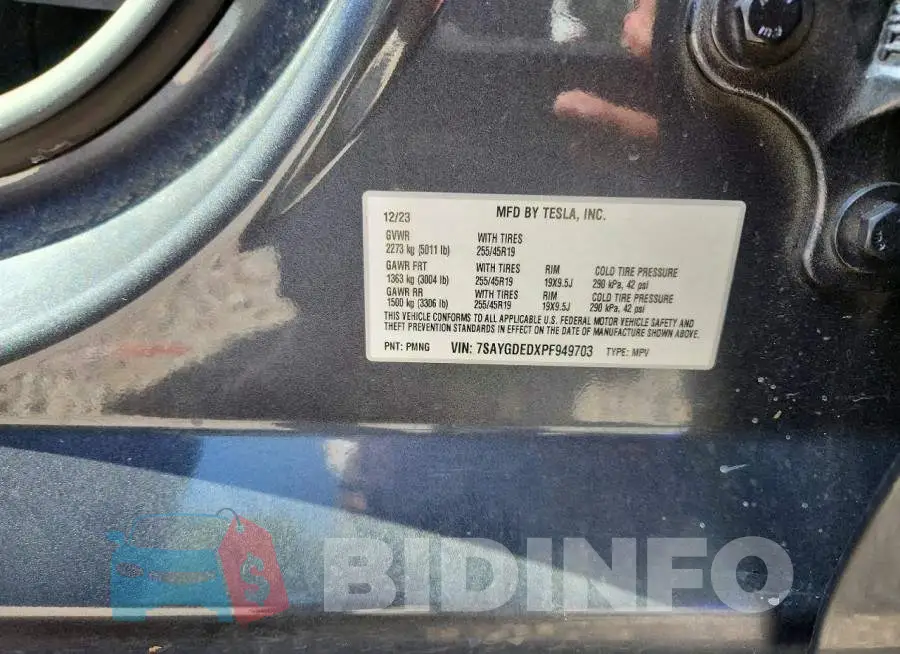 7SAYGDEDXPF949703 Photo# 13