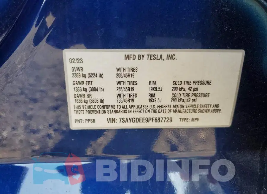 7SAYGDEE9PF687729 Photo# 13