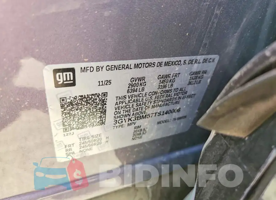 3GYK3BM57TS140006 Photo# 13