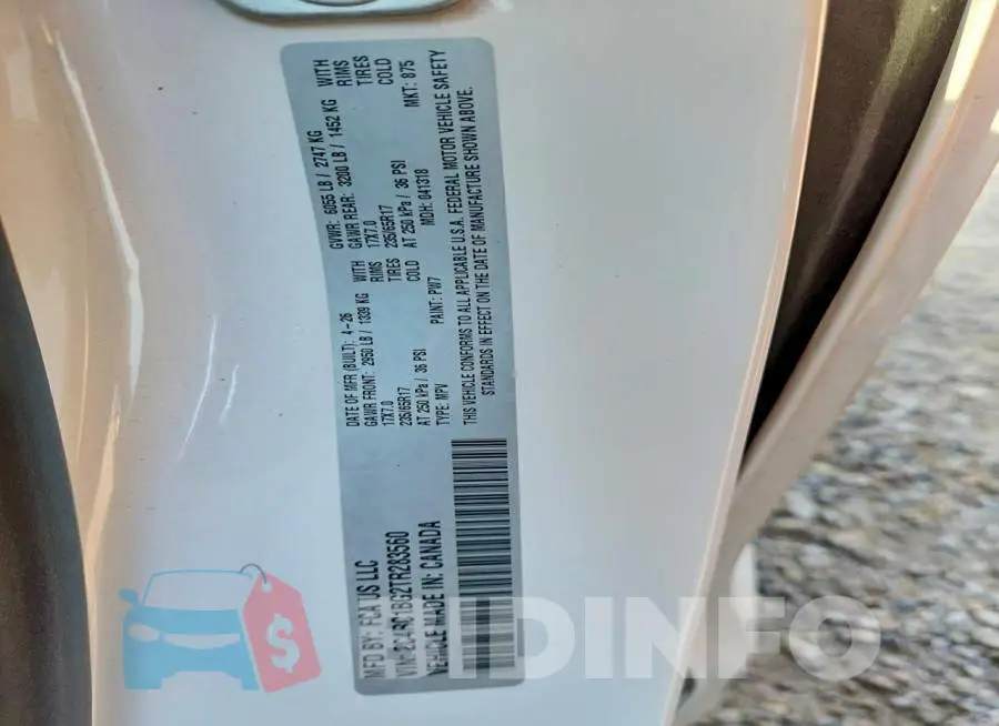 2C4RC1BG2TR283560 Photo# 13