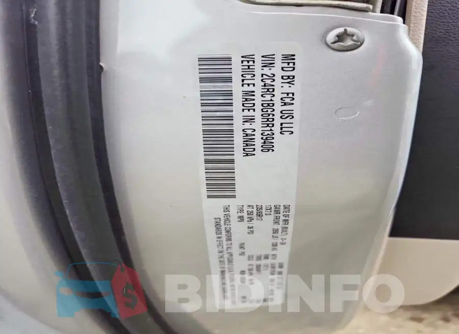 2C4RC1BG6RR139406 Photo# 13