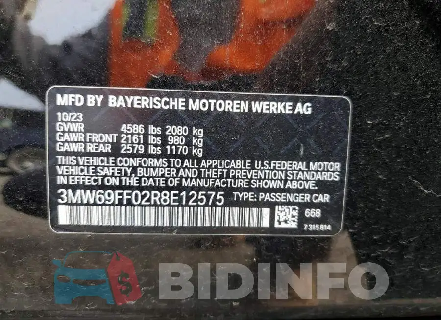 3MW69FF02R8E12575 Photo# 12