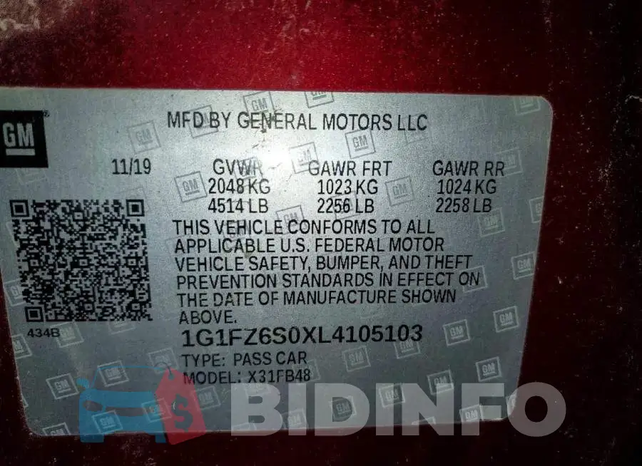 1G1FZ6S0XL4105103 Photo# 13