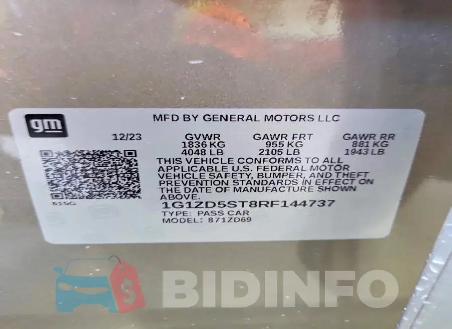1G1ZD5ST8RF144737 Photo# 12