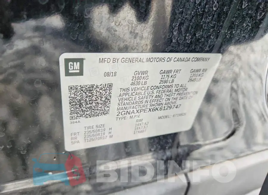 2GNAXPEX6K6129747 Photo# 13
