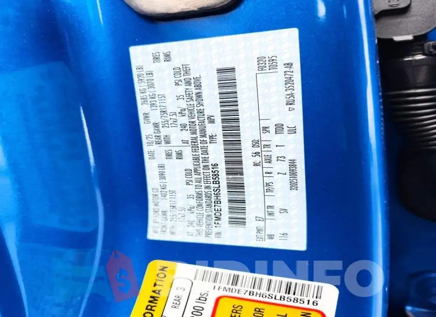 1FMDE7BH6SLB58516 Photo# 13