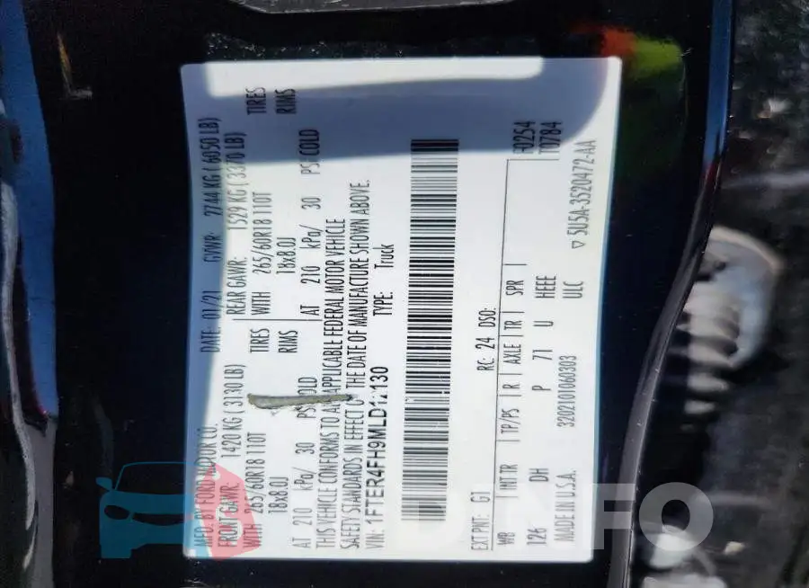 1FTER4FH9MLD12130 Photo# 13