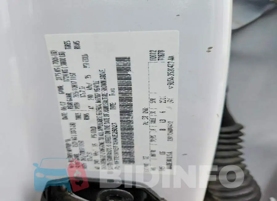 1FTEW1EFXHKE25023 Photo# 12