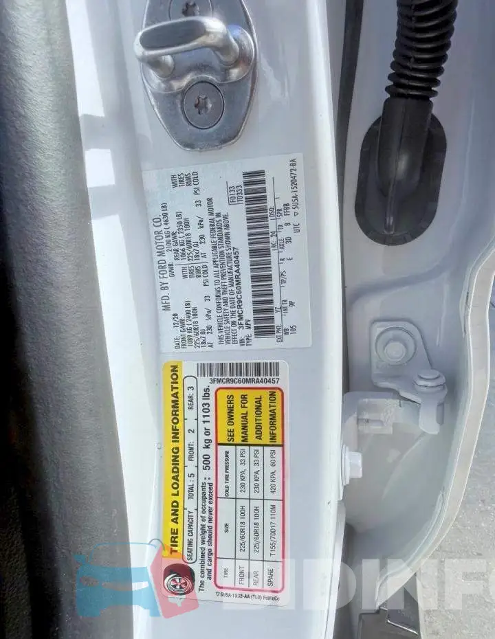 3FMCR9C60MRA40457 Photo# 10