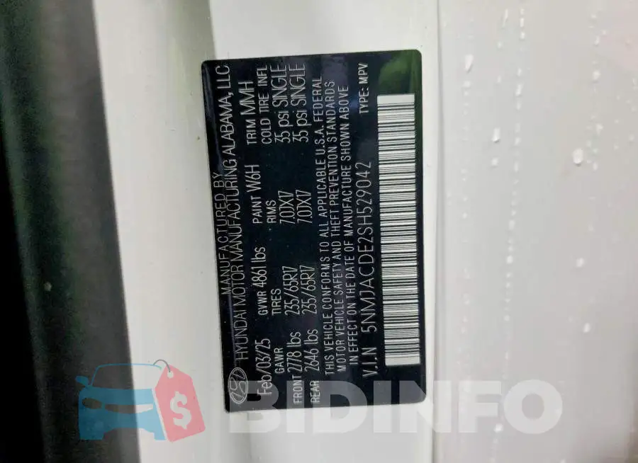 5NMJACDE2SH529042 Photo# 13