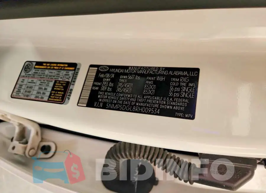 5NMP5DGL8RH009534 Photo# 13
