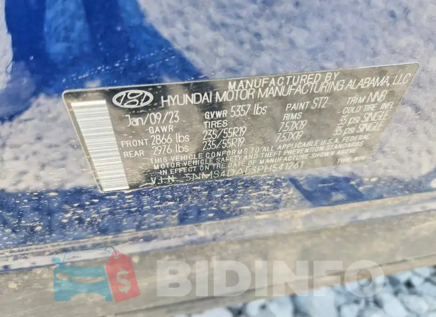 5NMS4DAL3PH541261 Photo# 13