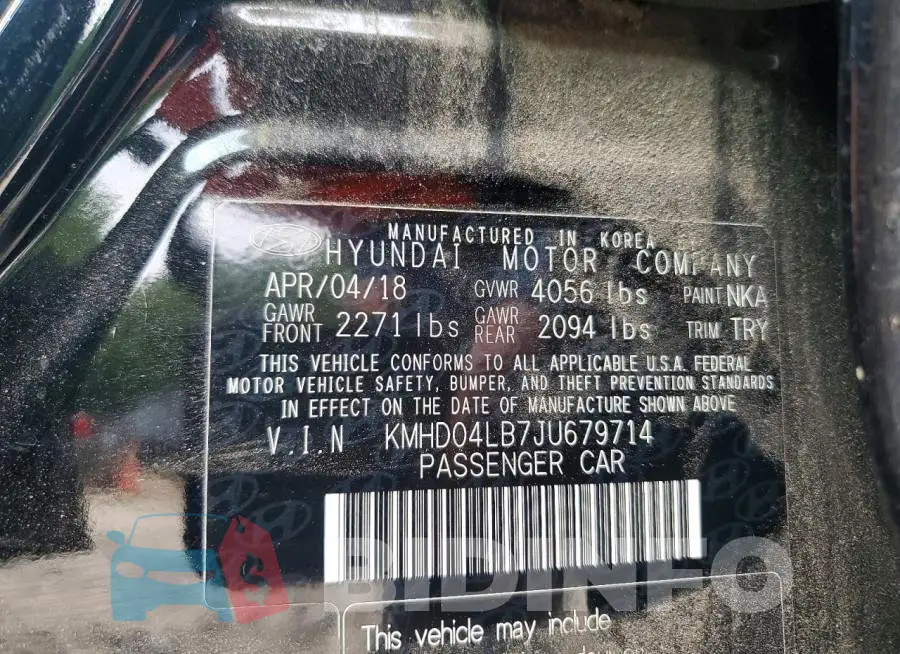 KMHD04LB7JU679714 Photo# 13