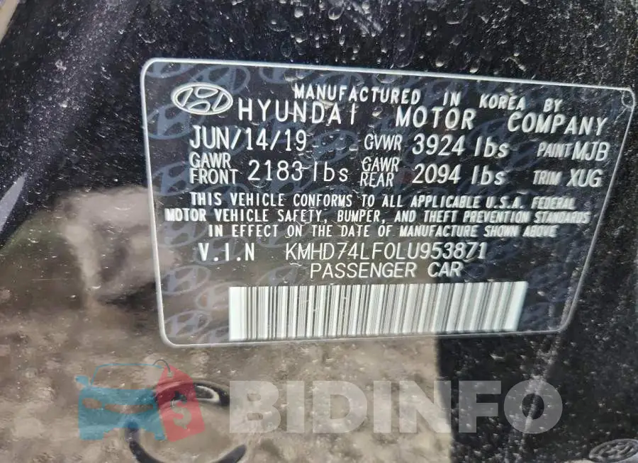 KMHD74LF0LU953871 Photo# 12