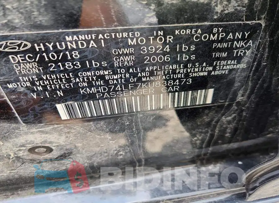 KMHD74LF7KU838473 Photo# 13