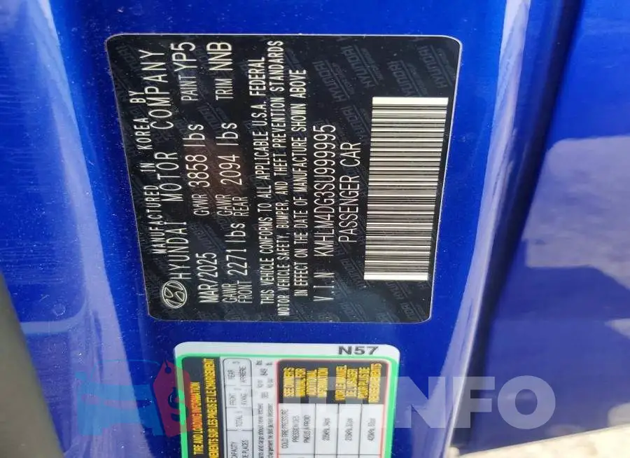 KMHLM4DG3SU999995 Photo# 13