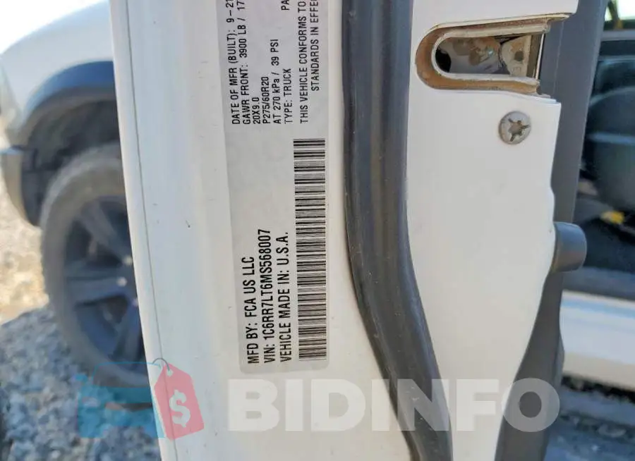 1C6RR7LT6MS568007 Photo# 12