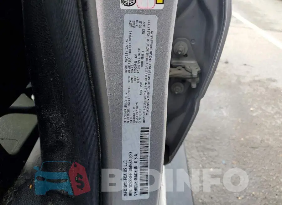 1C6SRFFT8MN810527 Photo# 12