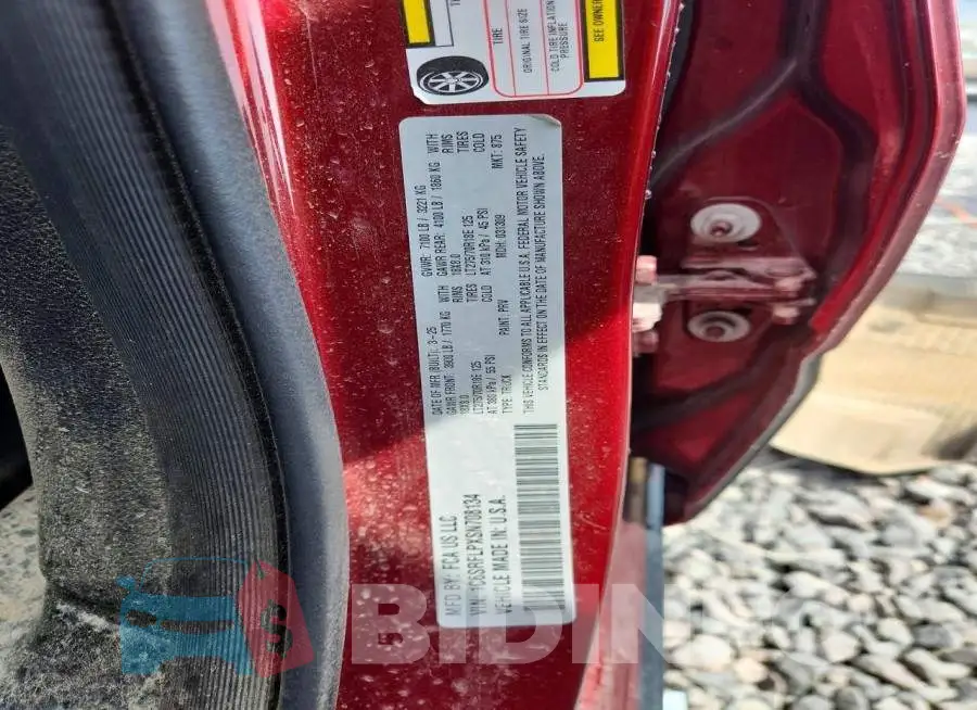 1C6SRFLPXSN708134 Photo# 12