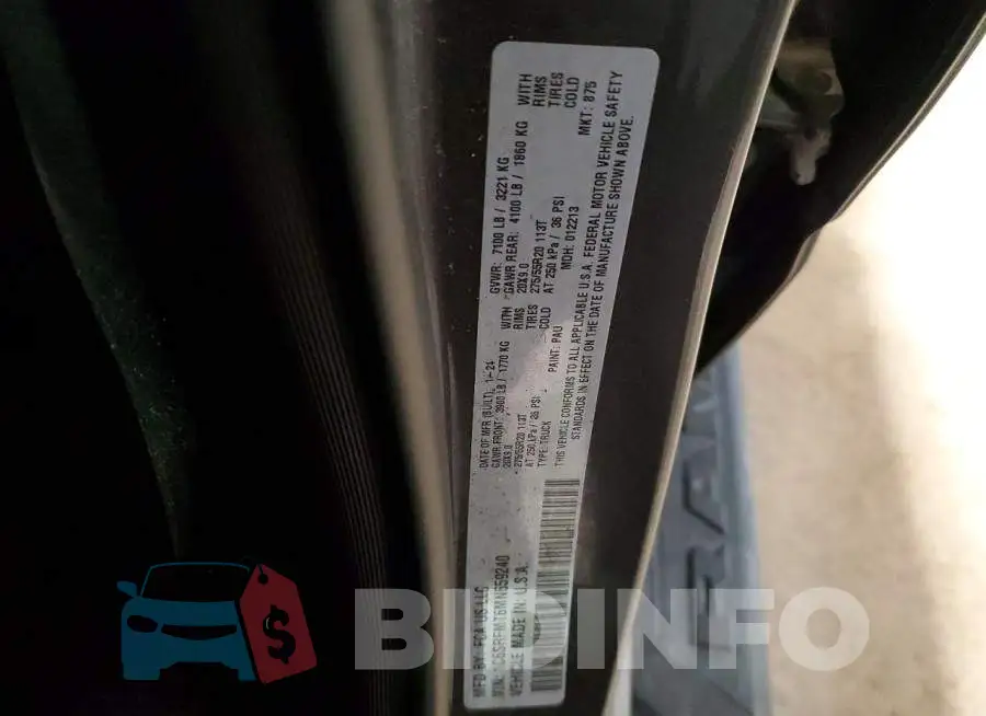 1C6SRFMT6MN659240 Photo# 12