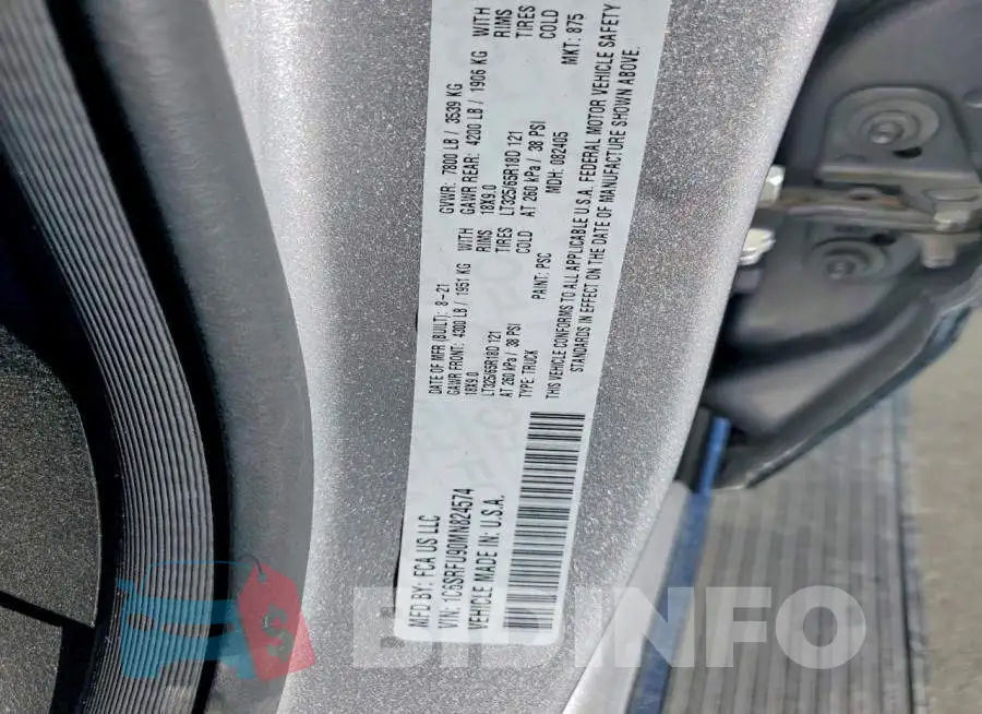 1C6SRFU90MN824574 Photo# 12