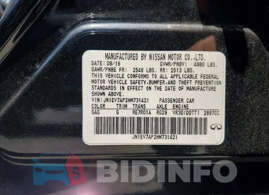 JN1EV7AP2HM731421 Photo# 12