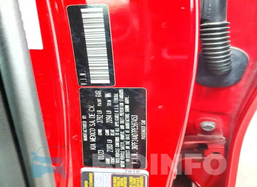 3KPF24AD7PE597453 Photo# 12