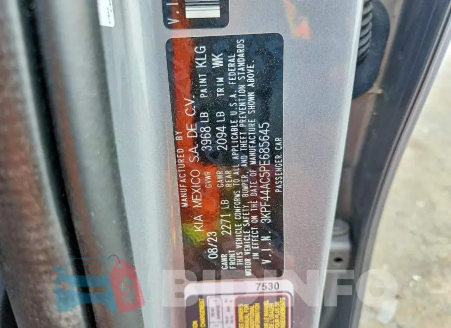 3KPF44AC5PE685645 Photo# 12