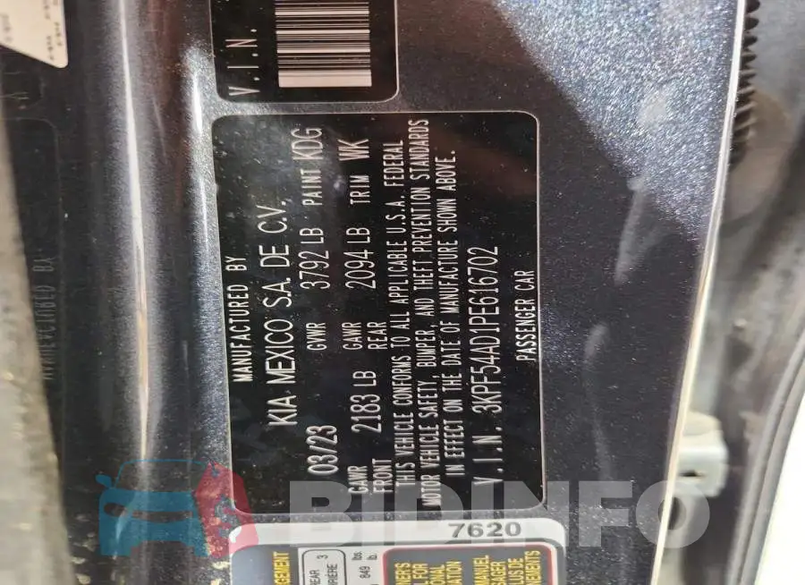 3KPF54AD1PE616702 Photo# 12