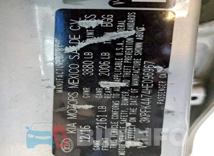 3KPFK4A74HE096967 Photo# 12