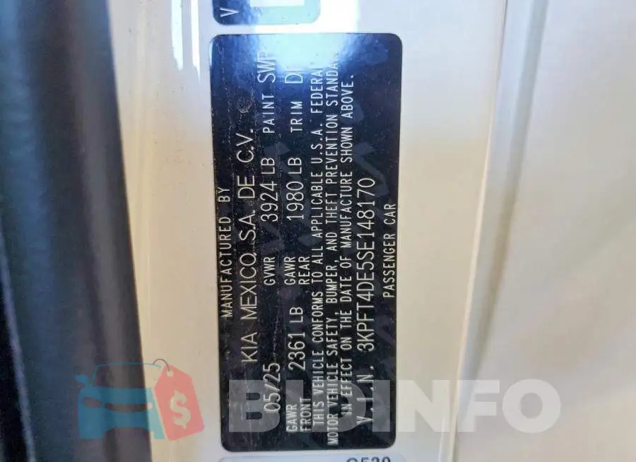 3KPFT4DE5SE148170 Photo# 13
