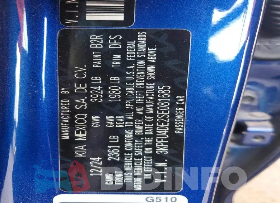3KPFU4DE2SE081685 Photo# 12