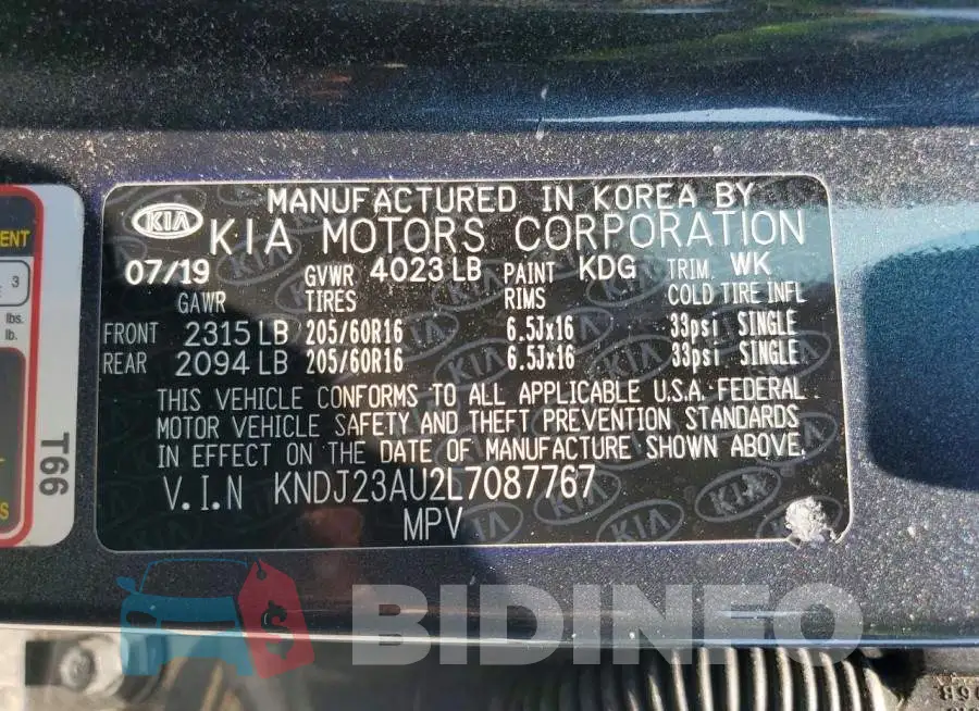 KNDJ23AU2L7087767 Photo# 14