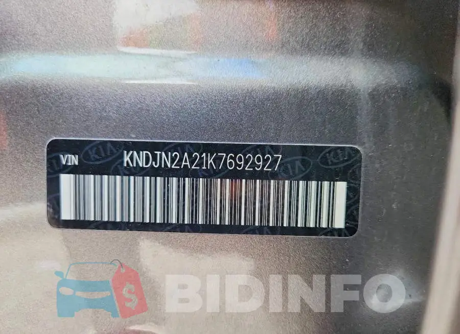 KNDJN2A21K7692927 Photo# 13