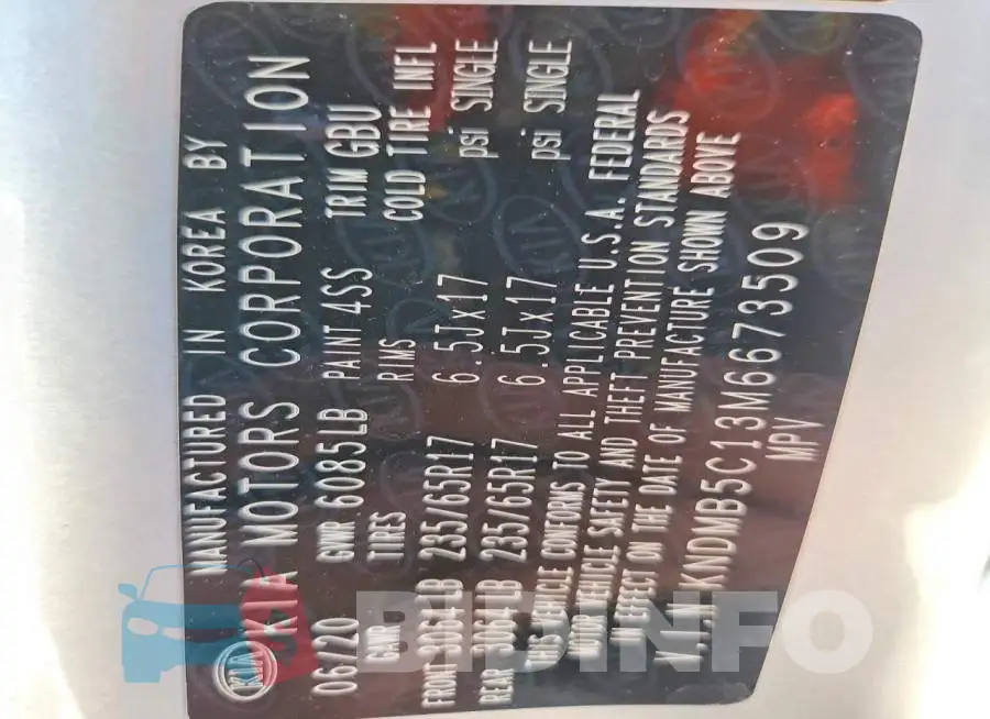 KNDMB5C13M6673509 Photo# 13