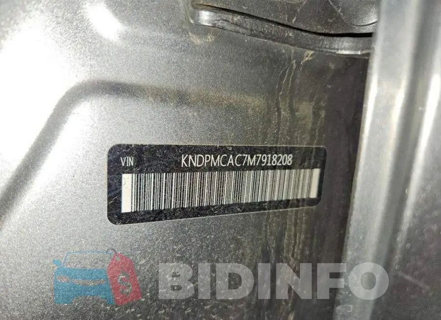 KNDPMCAC7M7918208 Photo# 14