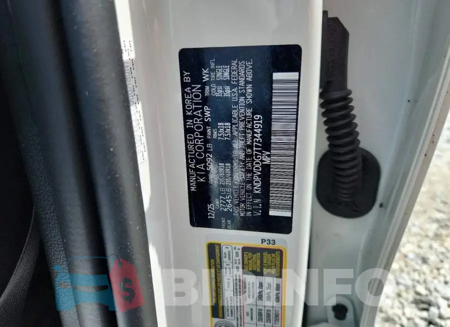 KNDPVDDG7T7344919 Photo# 12