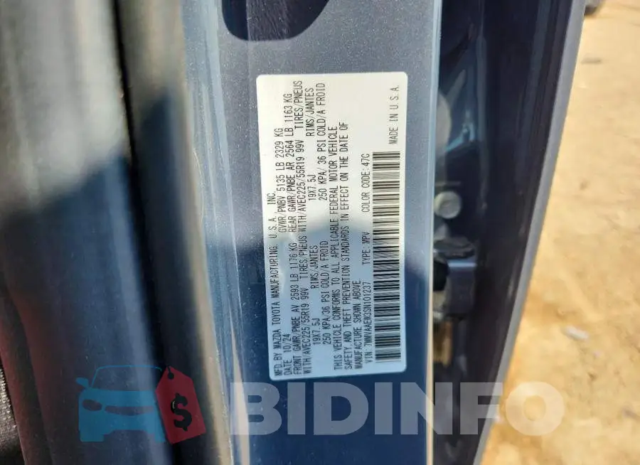 7MMVAAEW3SN101237 Photo# 12